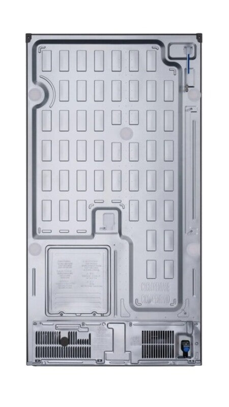 LG 27 Cu. Ft. Standard-depth, Side-by-side Refrigerator, With Ice And Water And Bar Handle Design - PrintProof Stainless Steel (LS27T3230S)