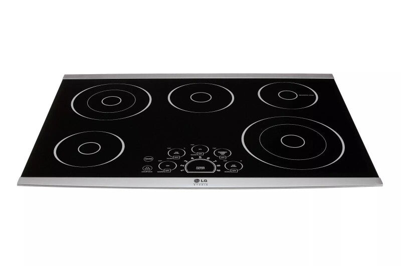LG Studio 30” Electric Cooktop - Black (LSCE305ST)