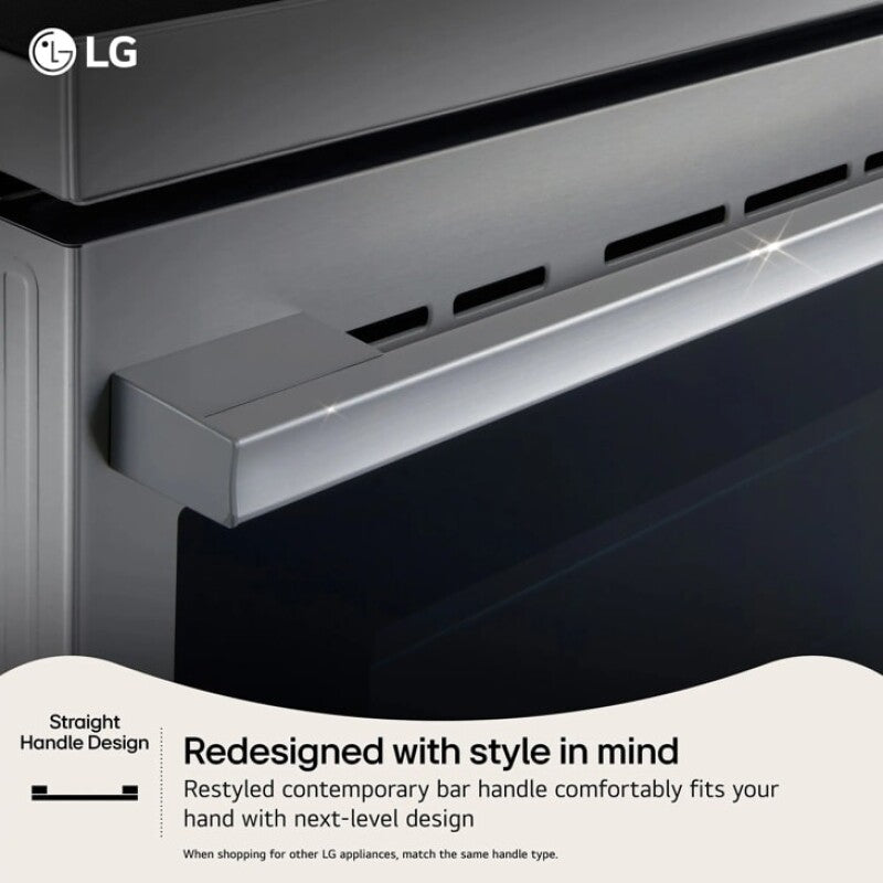 LG 6.3 Cu. Ft. Smart Electric Slide-in Range With Instaview®, Probake Convection®, And Air Fry - Print Proof Stainless Steel (LSEL6337XE)