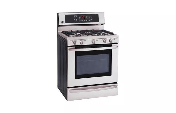 LG Studio LG Studio - 5.4 cu. ft. Capacity Gas Single Oven Range with EvenJet™ Convection System - Other (LSRG309ST)