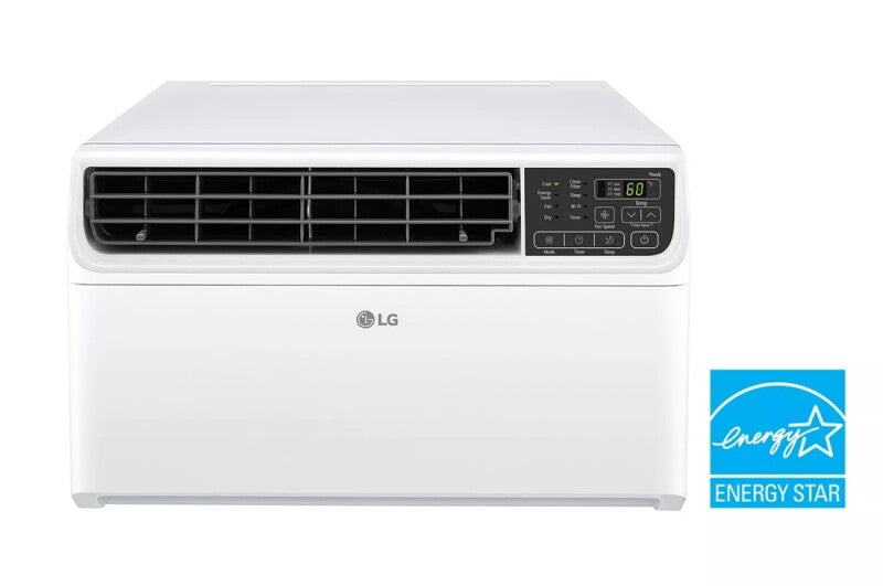 LG 12,000 Btu Dual Inverter Smart Wi-fi Enabled Window Air Conditioner | Cools Up To 550 Sq. Ft. - White (LW1222IVSM)