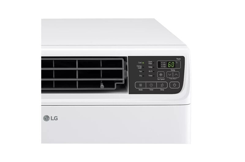 LG 12,000 Btu Dual Inverter Smart Wi-fi Enabled Window Air Conditioner | Cools Up To 550 Sq. Ft. - White (LW1222IVSM)