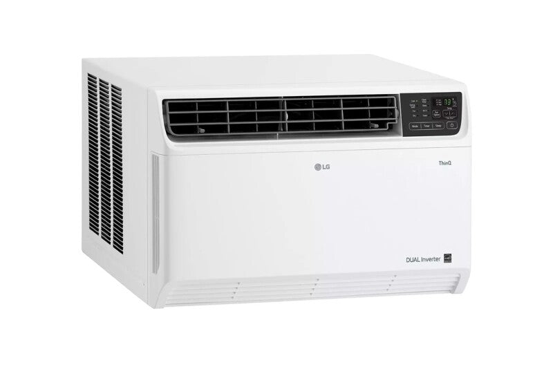 LG 12,000 Btu Dual Inverter Smart Wi-fi Enabled Window Air Conditioner | Cools Up To 550 Sq. Ft. - White (LW1222IVSM)