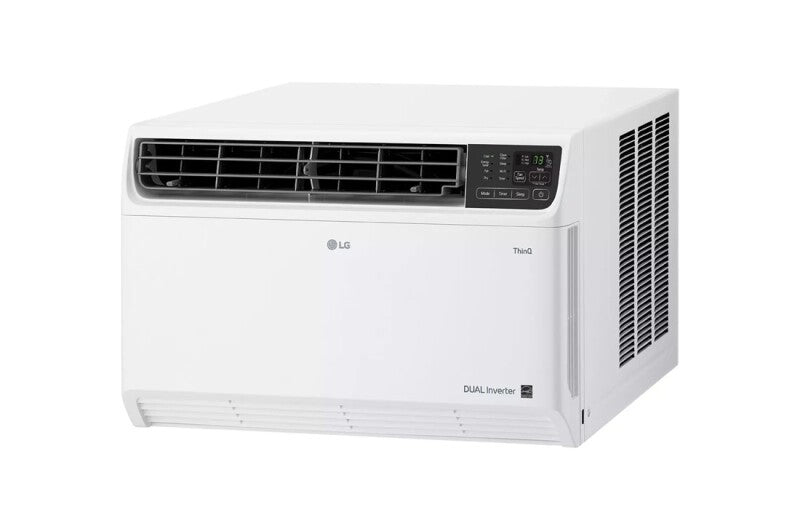 LG 12,000 Btu Dual Inverter Smart Wi-fi Enabled Window Air Conditioner | Cools Up To 550 Sq. Ft. - White (LW1222IVSM)