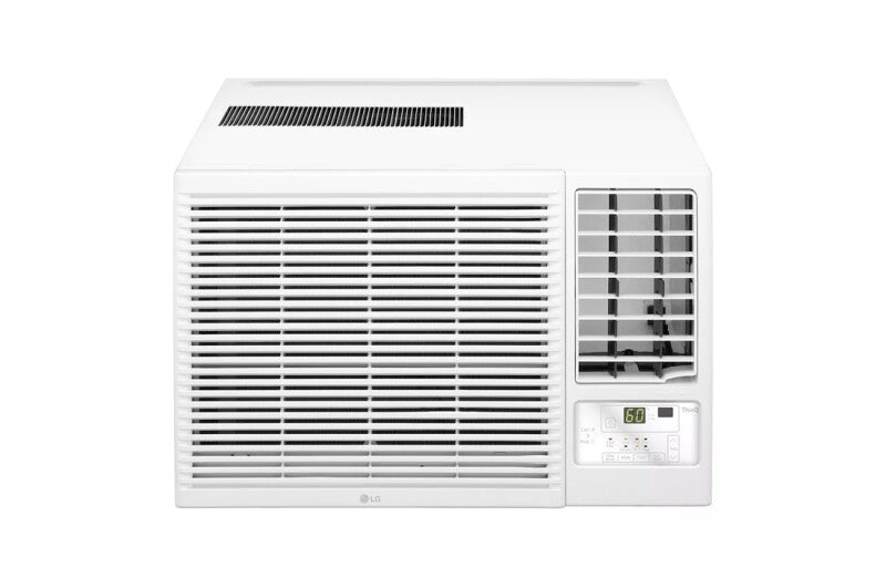 LG 12,200 Btu Smart Wi-fi Enabled Window Air Conditioner, Cooling & Heating | Up To 570 Sq. Ft. - Mc K61 White (LW1223HRSM)