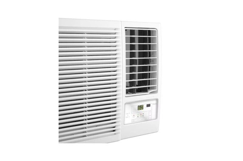 LG 12,200 Btu Smart Wi-fi Enabled Window Air Conditioner, Cooling & Heating | Up To 570 Sq. Ft. - Mc K61 White (LW1223HRSM)
