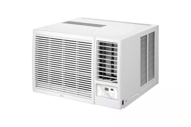 LG 12,200 Btu Smart Wi-fi Enabled Window Air Conditioner, Cooling & Heating | Up To 570 Sq. Ft. - Mc K61 White (LW1223HRSM)