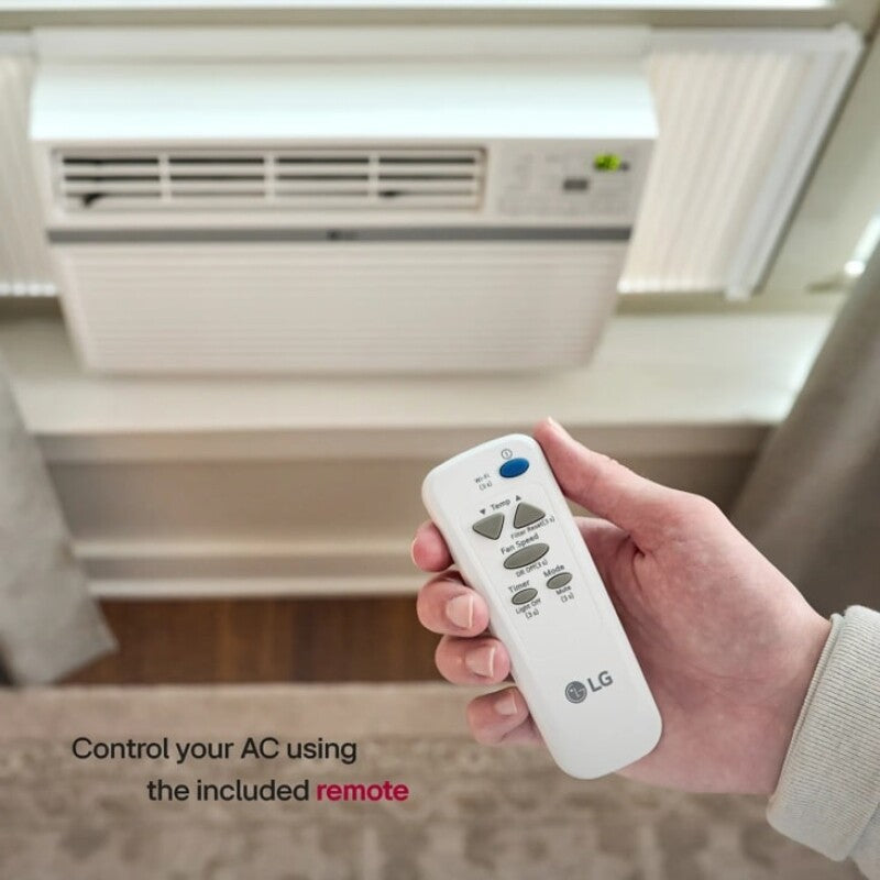 LG 14,000 Btu Window Air Conditioner | Cools Up To 800 Sq. Ft. - White (LW1424RD)
