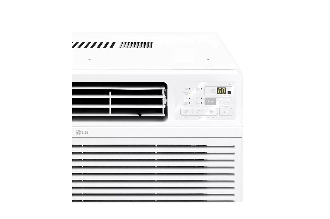 LG 14,000 Btu Smart Window Air Conditioner | Up To 700 Sq. Ft. - White (LW1521ERSM1)