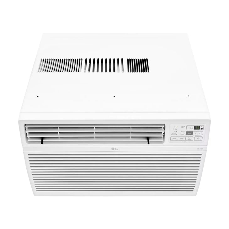 LG 14,000 Btu Smart Window Air Conditioner | Up To 700 Sq. Ft. - White (LW1521ERSM1)