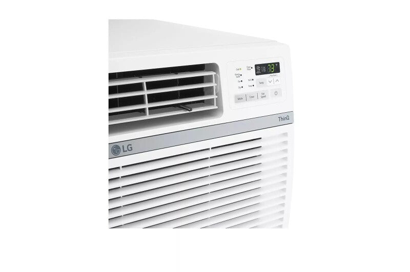 LG 18,000 Btu Smart Wi-fi Enabled Window Air Conditioner | Cools Up To 1,000 Sq. Ft. - White (LW1821ERSM)