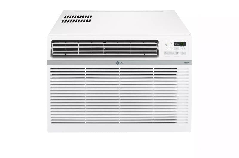 LG 18,000 Btu Smart Wi-fi Enabled Window Air Conditioner | Cools Up To 1,000 Sq. Ft. - White (LW1821ERSM)