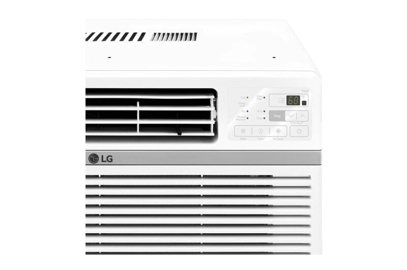 LG 18,000 Btu Window Air Conditioner | Cools Up To 1,000 Sq. Ft. - White (LW1824RD)