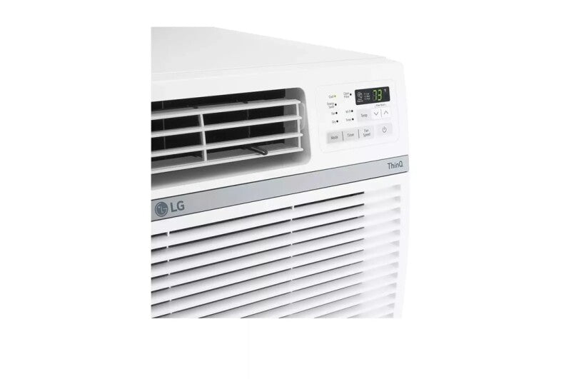 LG 24,500 Btu Smart Wi-fi Enabled Window Air Conditioner | Cools Up To 1,550 Sq. Ft. - White (LW2521ERSM)