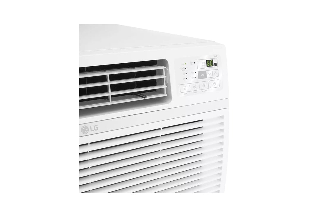 LG 24,500 Btu Smart Wi-fi Enabled Window Air Conditioner | Cools Up To 1,550 Sq. Ft. - White (LW2521ERSM)