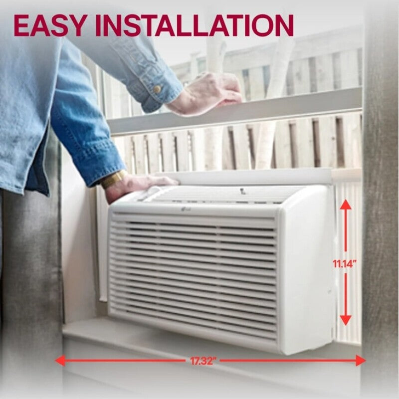 LG 5,000 Btu Window Air Conditioner | Cools Up To 150 Sq. Ft. - White (LW5023)