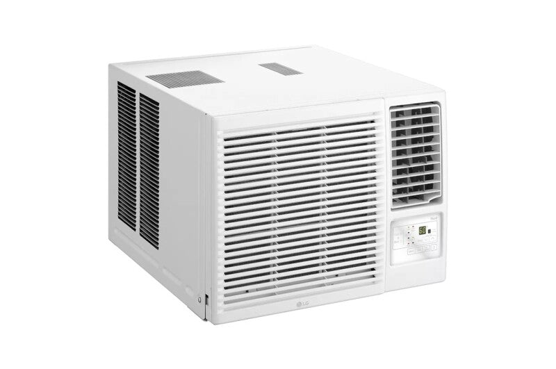 LG 7,600 Btu Window Air Conditioner, Cooling & Heating | Up To 330 Sq. Ft. - White (LW8023HRSM)