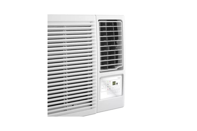 LG 7,600 Btu Window Air Conditioner, Cooling & Heating | Up To 330 Sq. Ft. - White (LW8023HRSM)