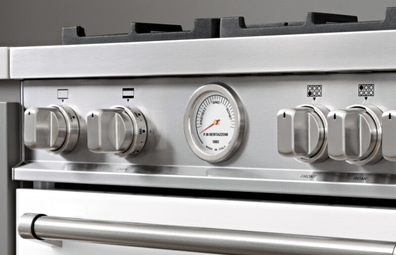 BERTAZZONI 30 inch All Gas Range, 5 Burners - Stainless Steel (MAS305GASXV)