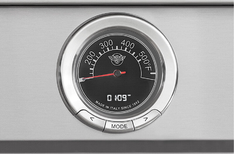 BERTAZZONI 48 inch All Gas Range, 6 Brass Burner and Griddle - Stainless Steel (MAS486BTFGMXT)