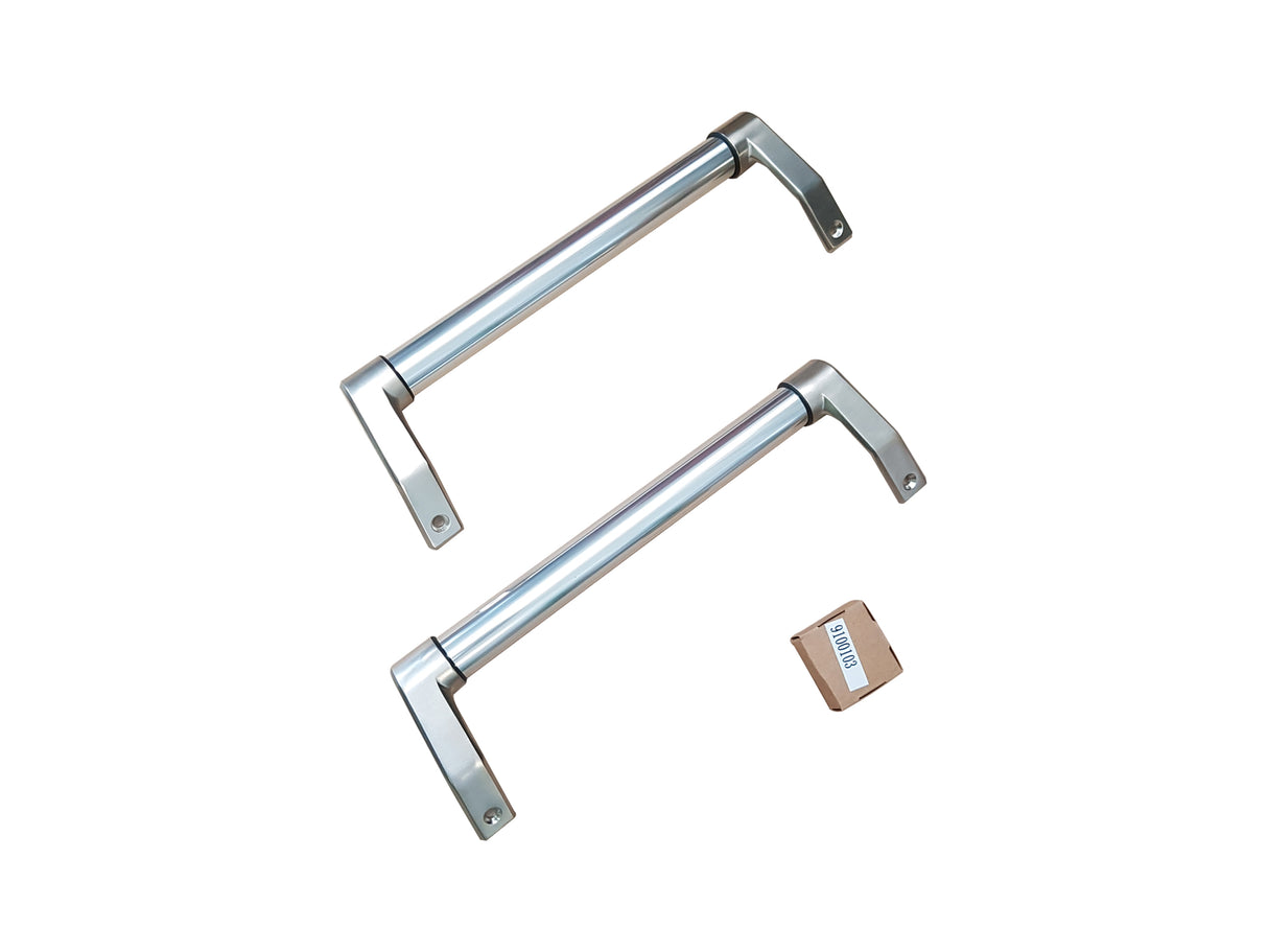 BERTAZZONI Handle Kit for 24 Bottom Mount refrigerator - Stainless Steel (MASHK24BM)
