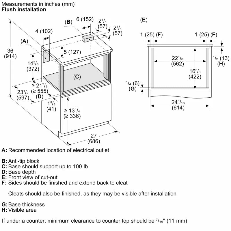 THERMADOR 24" MicroDrawer Microwave - Stainless Steel (MD24BS)