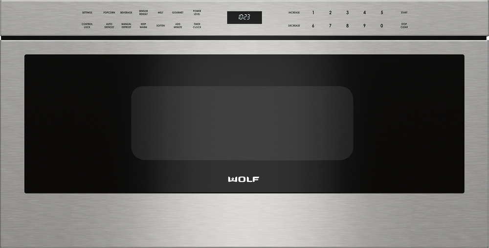 Wolf 30" Professional Drawer Microwave - Stainless Steel (MD30PES)