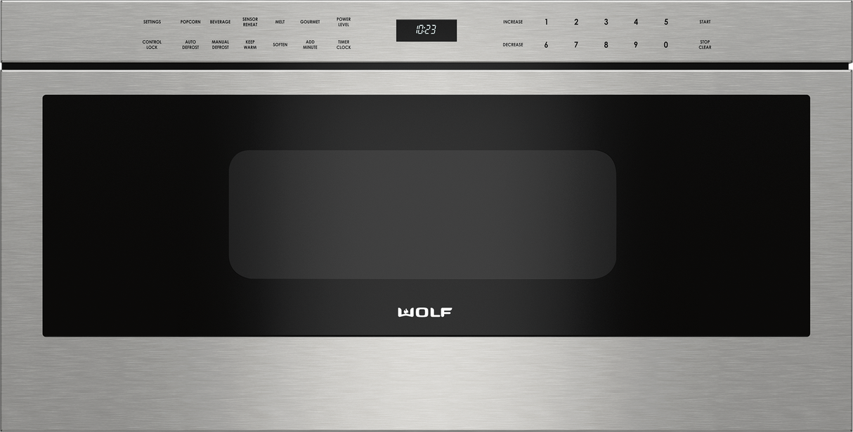 Wolf 30" Professional Drawer Microwave - Stainless Steel (MD30PES)