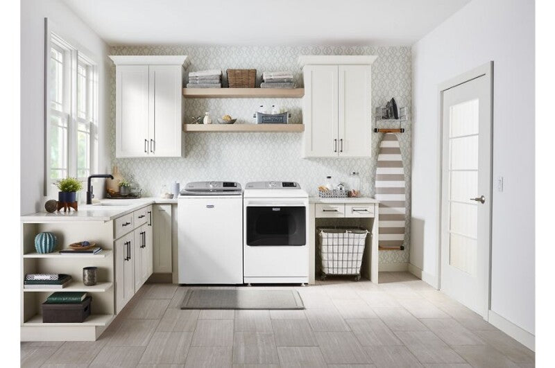 Maytag Smart Top Load Electric Dryer with Extra Power - 7.4 cu. ft. - White (MED7230HW)