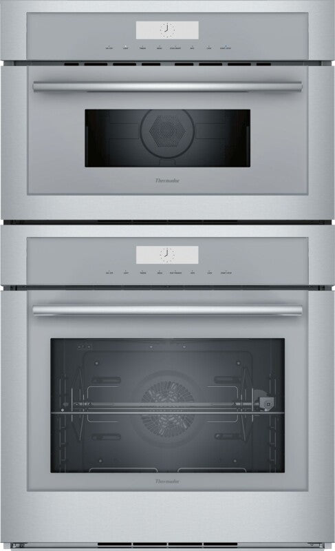 Thermador Double Combination built-in Oven with Speed Oven - Stainless Steel (MEDMC301WS)