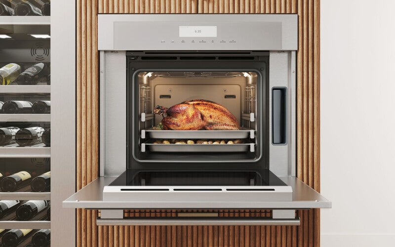 Thermador Mast Spec Sgl, 30", Deluxe, Steam and Convection Oven - Stainless Steel (MEDS301BS)