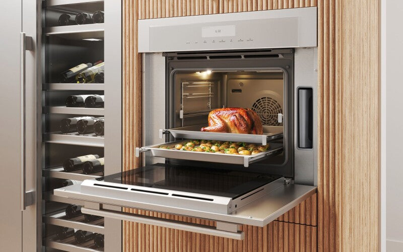 Thermador Mast Spec Sgl, 30", Deluxe, Steam and Convection Oven - Stainless Steel (MEDS301BS)