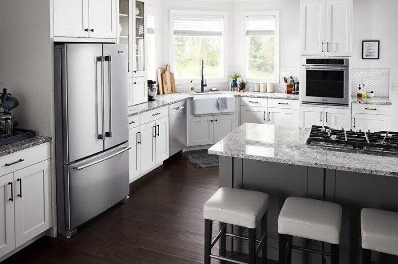 Maytag 30-inch Wide Gas Cooktop with Power Burner - Stainless Steel (MGC7430DS)