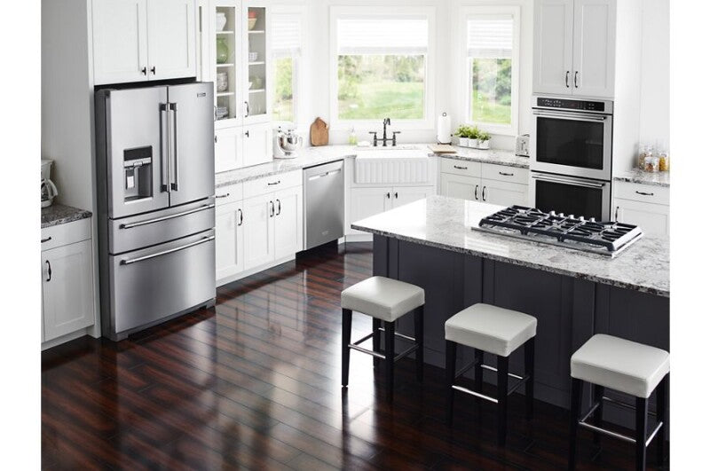 Maytag 36-inch Wide Gas Cooktop with DuraGuard Protective Finish - Stainless Steel (MGC9536DS)