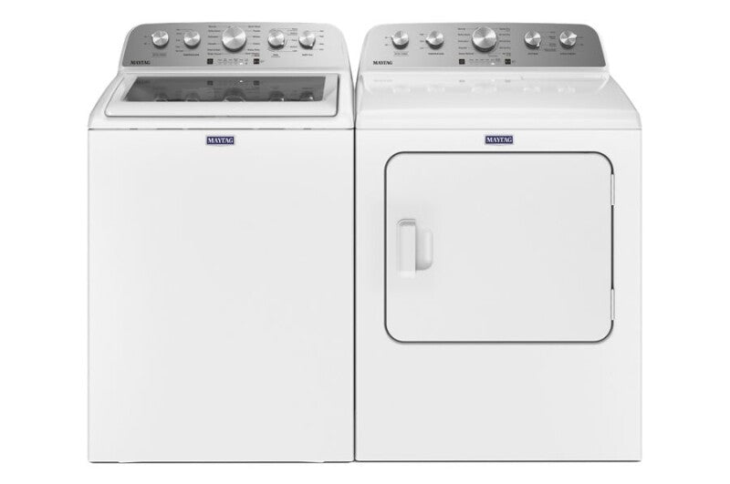 Maytag Top Load Gas Dryer with Steam-Enhanced Cycles - 7.0 cu. ft. - White (MGD5430MW)