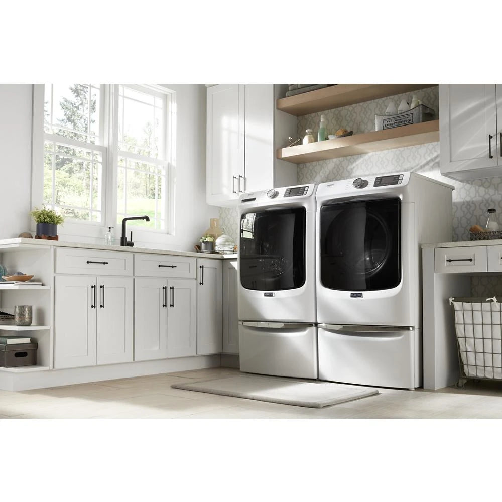 MAYTAG Front Load Gas Dryer with Extra Power and Quick Dry cycle - 7.3 cu. ft. - White (MGD5630HW)