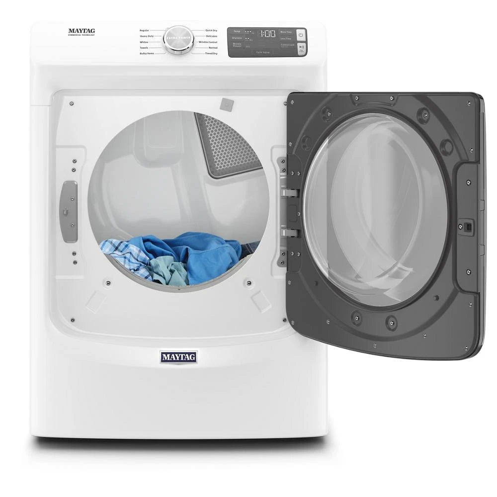 MAYTAG Front Load Gas Dryer with Extra Power and Quick Dry cycle - 7.3 cu. ft. - White (MGD5630HW)