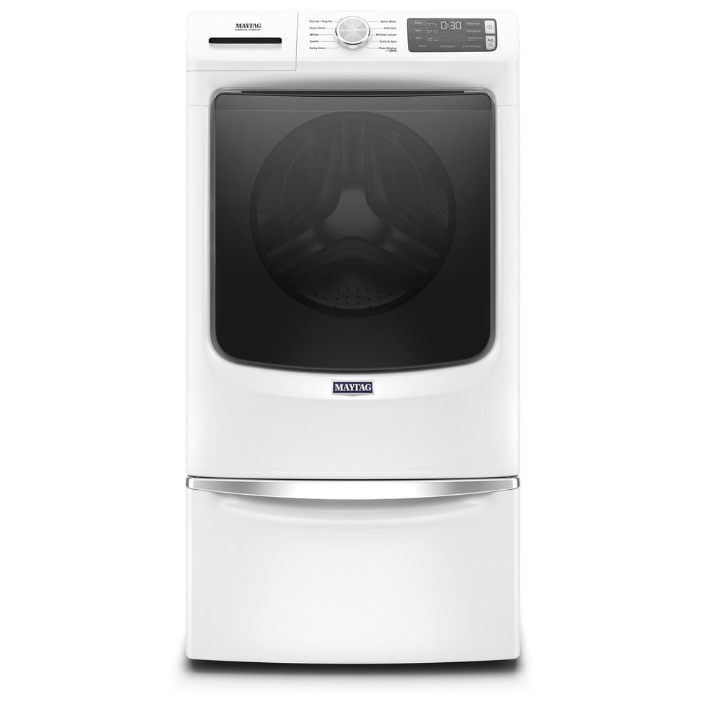 MAYTAG Front Load Washer with Extra Power and 12-Hr Fresh Spin™ option - 4.5 cu. ft. - White (MHW5630HW)
