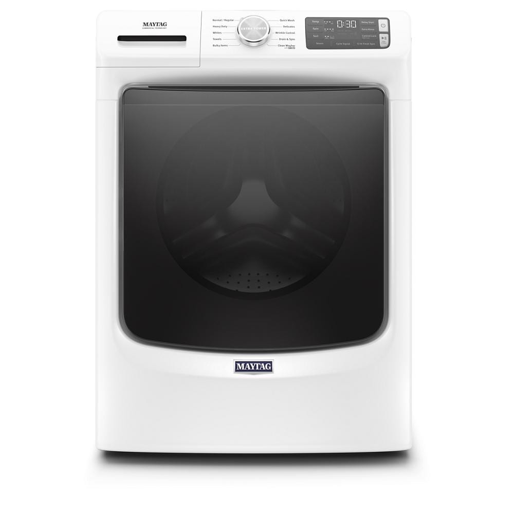 MAYTAG Front Load Washer with Extra Power and 12-Hr Fresh Spin™ option - 4.5 cu. ft. - White (MHW5630HW)