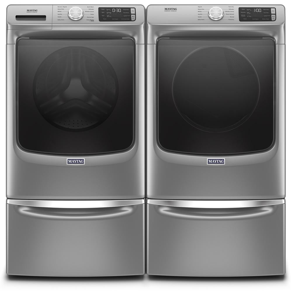 Maytag Front Load Washer with Extra Power and 16-Hr Fresh Hold option - 4.8 cu. ft. - Metallic Slate (MHW6630HC)