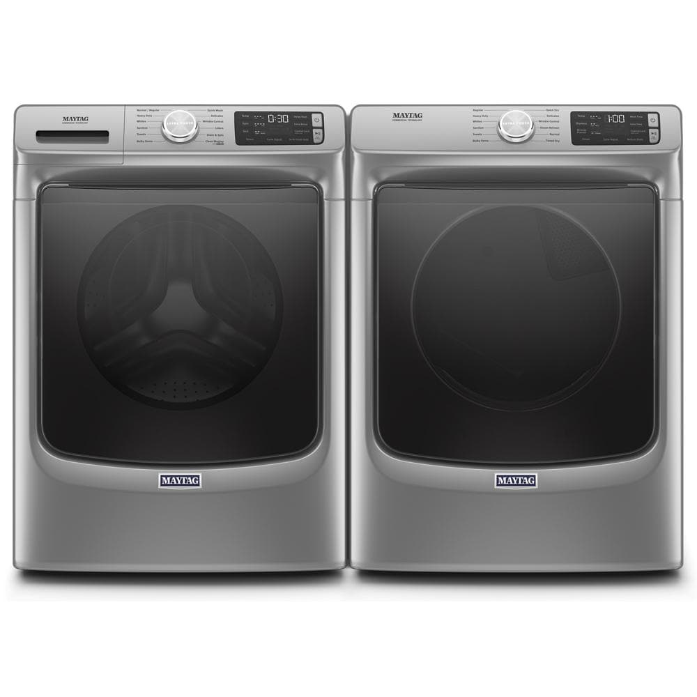 Maytag Front Load Washer with Extra Power and 16-Hr Fresh Hold option - 4.8 cu. ft. - Metallic Slate (MHW6630HC)