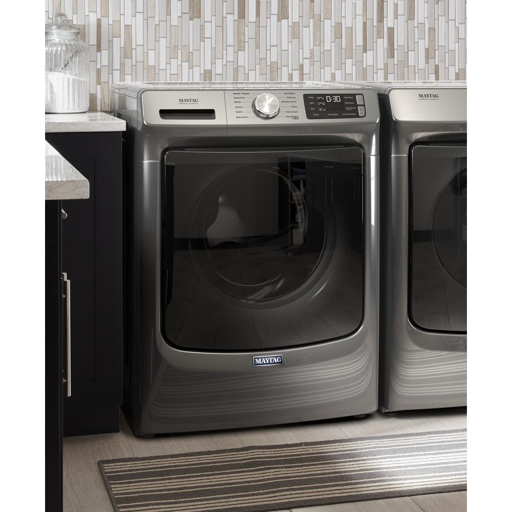 Maytag Front Load Washer with Extra Power and 16-Hr Fresh Hold option - 4.8 cu. ft. - Metallic Slate (MHW6630HC)