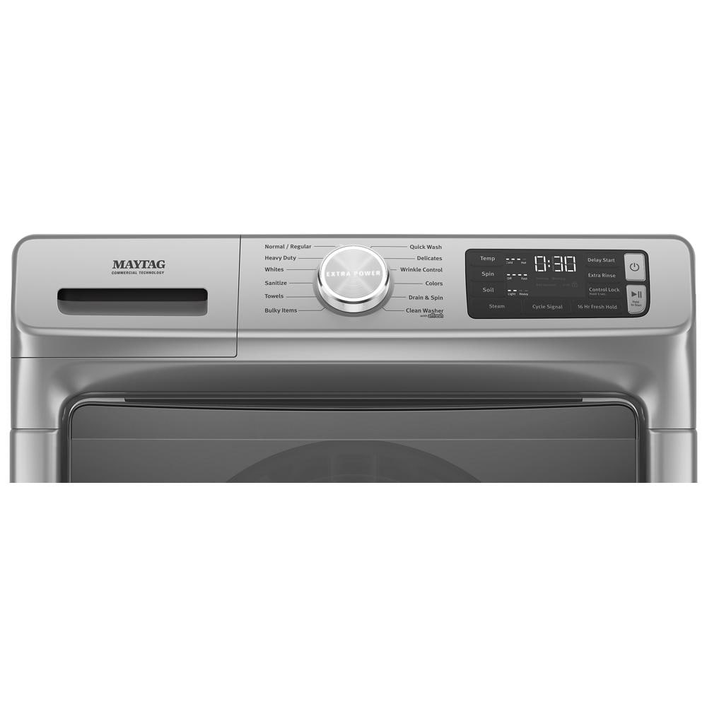 Maytag Front Load Washer with Extra Power and 16-Hr Fresh Hold option - 4.8 cu. ft. - Metallic Slate (MHW6630HC)