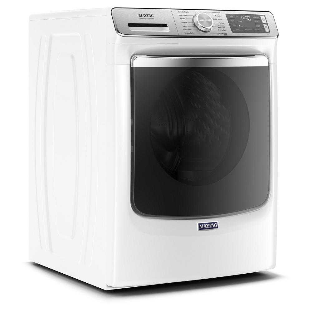 Maytag Smart Front Load Washer with Extra Power and 24-Hr Fresh Hold option - 5.0 cu. ft. - White (MHW8630HW)