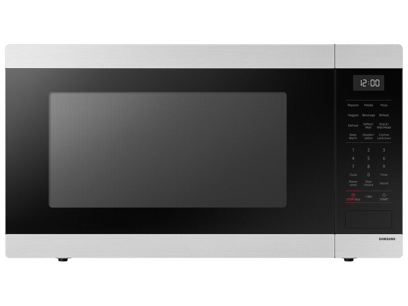 Samsung Fingerprint Resistant | Ceramic Enamel Interior | 1.9 cu.ft. - Stainless Steel (MS19DG8500SRAA)
