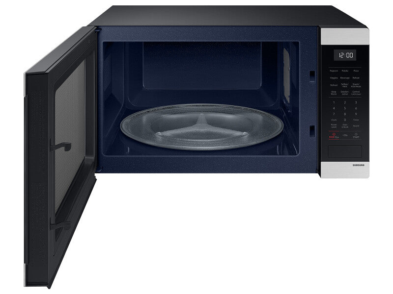 Samsung Fingerprint Resistant | Ceramic Enamel Interior | 1.9 cu.ft. - Stainless Steel (MS19DG8500SRAA)