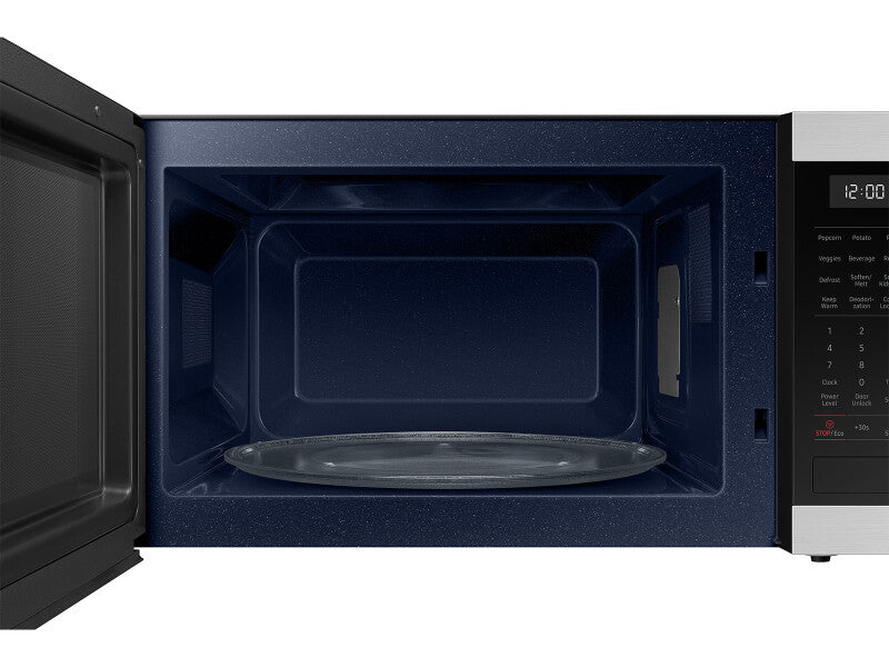 Samsung Fingerprint Resistant | Ceramic Enamel Interior | 1.9 cu.ft. - Stainless Steel (MS19DG8500SRAA)