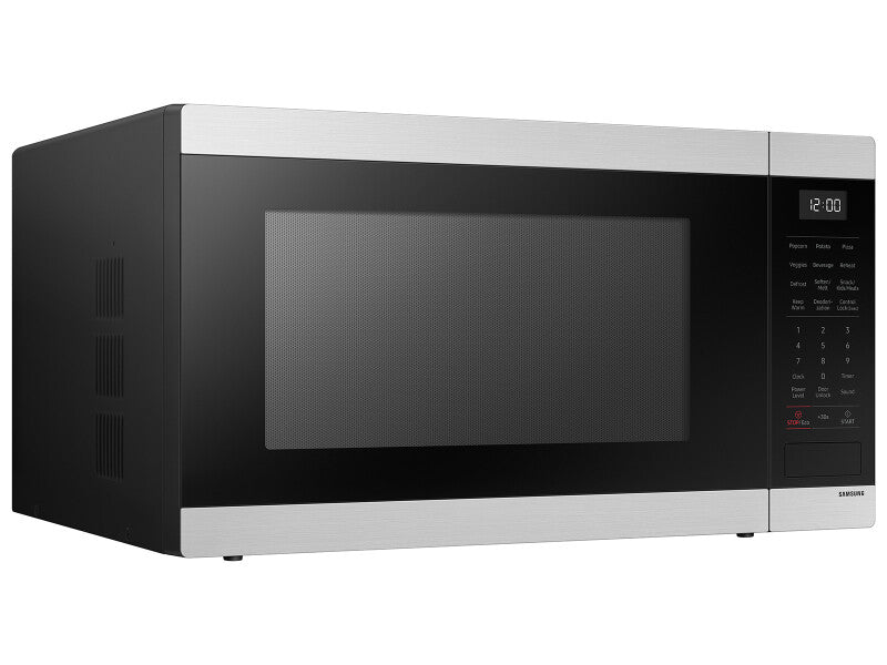 Samsung Fingerprint Resistant | Ceramic Enamel Interior | 1.9 cu.ft. - Stainless Steel (MS19DG8500SRAA)