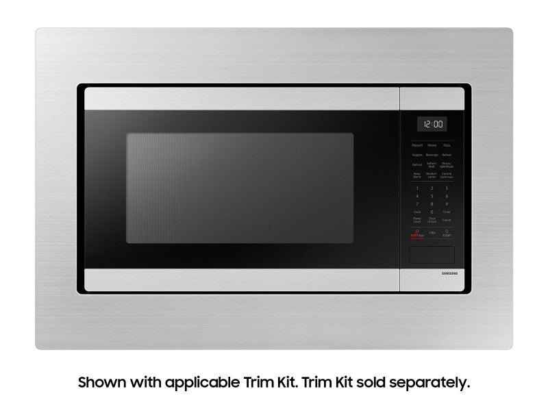 Samsung Fingerprint Resistant | Ceramic Enamel Interior | 1.9 cu.ft. - Stainless Steel (MS19DG8500SRAA)