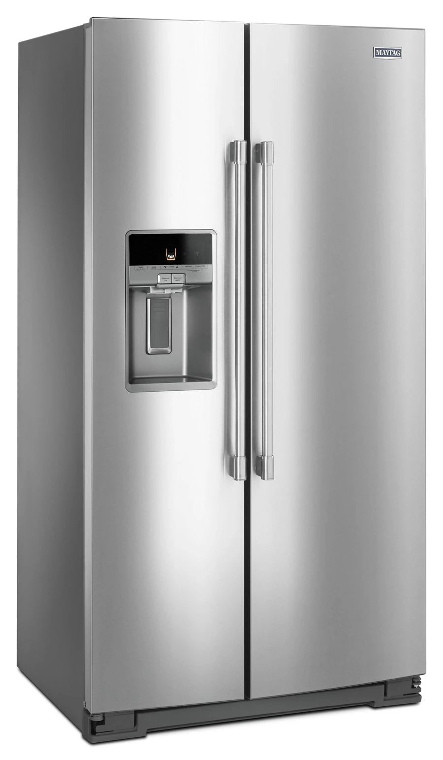 Maytag 36- Inch Wide Counter Depth Side-by-side Refrigerator- 21 Cu. Ft. - Fingerprint Resistant Stainless Steel (MSC21C6MFZ)
